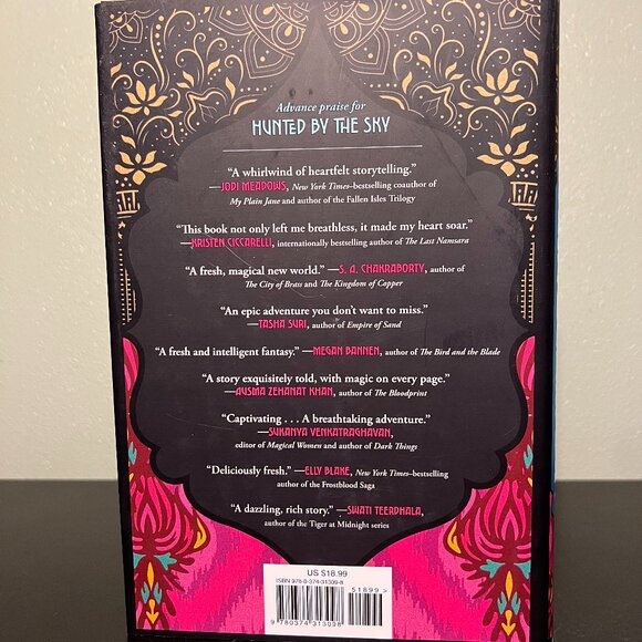 HUNTED BY THE SKY by Tanaz Bhathena Fantasy Novel ~ YA Literature ~ India - Picture 3 of 5